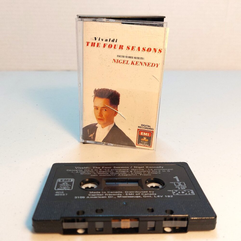 Vivaldi ~The  Four Seasons (cassette tape, 1988) tested and works